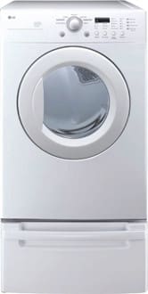 LG DLE1310W 27 Inch Electric Dryer with 7.0 cu. ft. Capacity