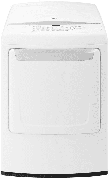 LG DLE1501W 27 Inch 7.4 cu. ft. Electric Dryer with 8 Dry Programs