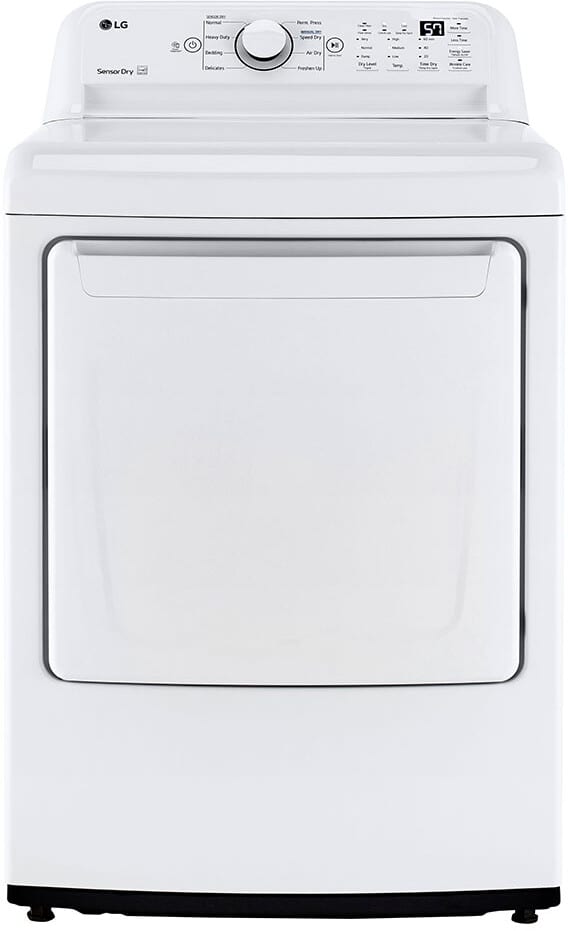 LG DLE7000W 27 Inch Electric Dryer with 7.3 Cu. Ft. Capacity