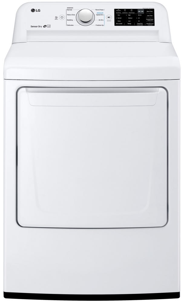 LG DLG7101W 27 Inch Gas Dryer with 7.3 Cu. Ft. Capacity
