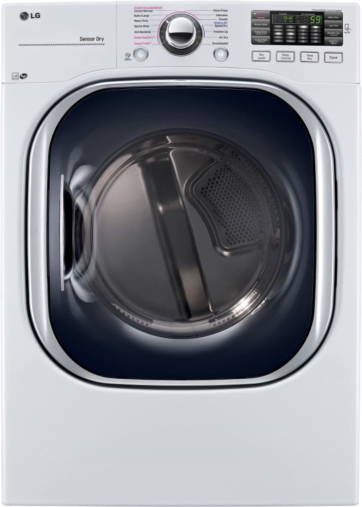 LG DLEX4370W 27 Inch Electric Dryer with TurboSteam