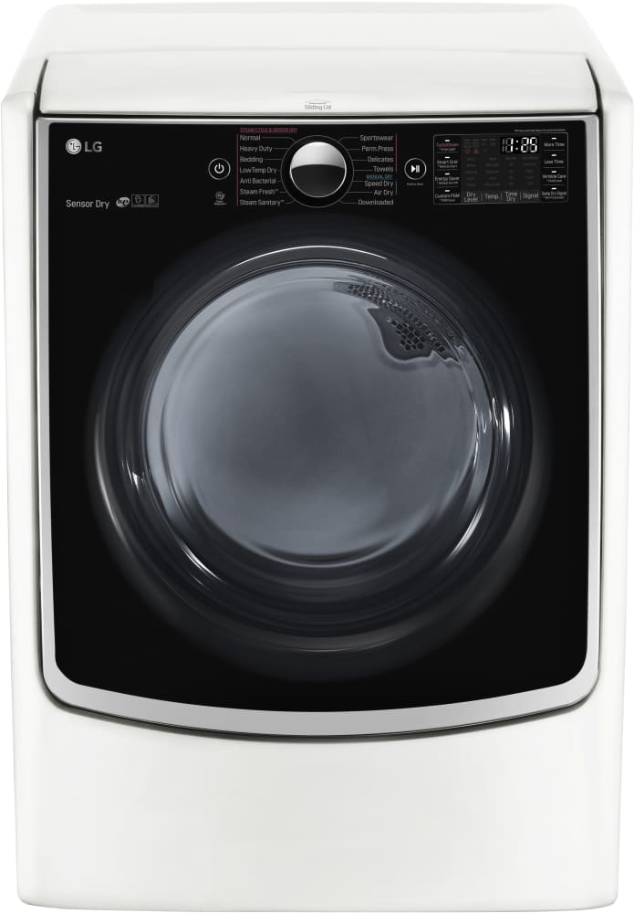 LG DLEX5000W 27 Inch 7.4 cu. ft. Electric Dryer with 14 Dry Cycles