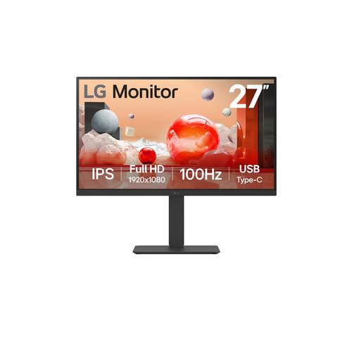 LG 27BA650-B 27-Inch IPS FHD Monitor W/ Speakers, Kvm Switch, Ubc Type-C