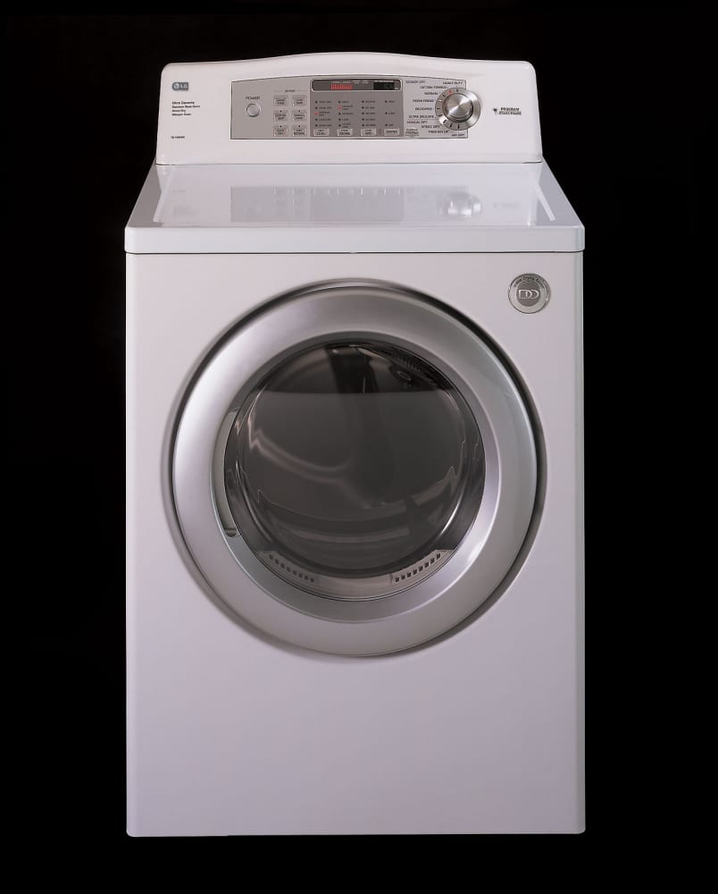 LG DLG5932W 27 Inch Front-Load Gas Dryer with 7.3 Cu. Ft. Capacity & 9 Drying Programs: White