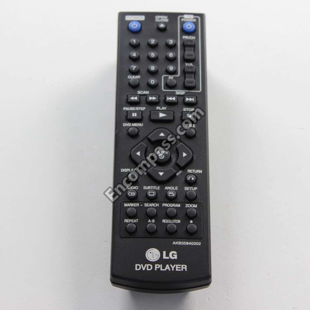 LG Dvd Player Remote Controller - AKB35840202