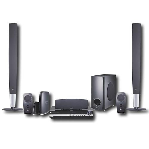 Système de cinéma maison avec changeur DVD 5 disques LG LHT874