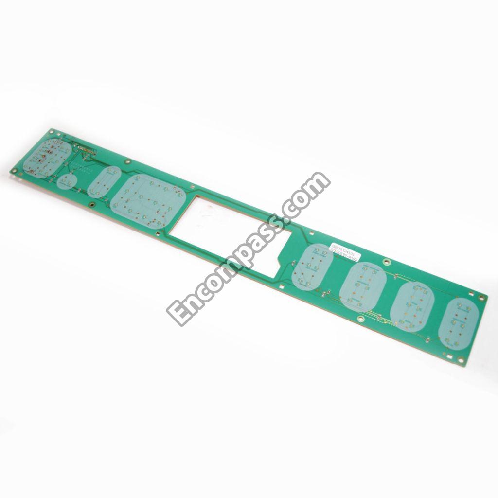LG Range Control Panel And Overlay - AGM73329004