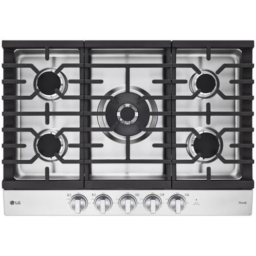 LG CBGJ3027S 30-Inch Gas Cooktop With Griddle Plate
