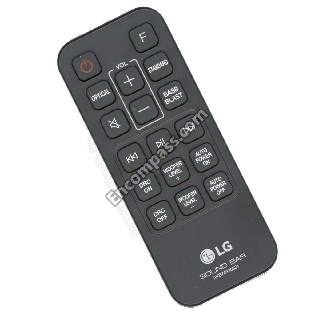 LG Soundbar Remote Controller - AKB74935621