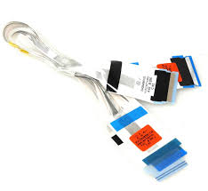 Juego de cables de cinta flexible LVDS de repuesto (3) para LG TV Modelo 65UM6900PUA - 55UM6910PUC Números de pieza EAD64666301 - EAD64666302 - EAD65505202 Juego de cables de cinta flexible LVDS de repuesto (3) para LG TV Modelo 65UM6900PUA - 55UM6910PUC Números de pieza EAD64666301 - EAD64666302 - EAD65505202