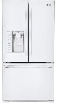 LG LFX31925SW 30.7 cu. ft. French Door Refrigerator with Spill Protector Glass Shelves