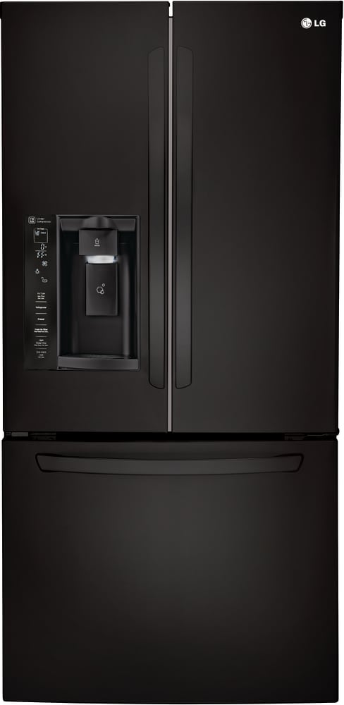 LG LFXS24623B 33 Inch French Door Refrigerator with Slim Space Plus Ice Maker