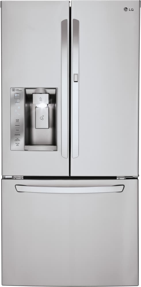 LG LFXS24663S 33 Inch French Door Refrigerator with Door-in-Door