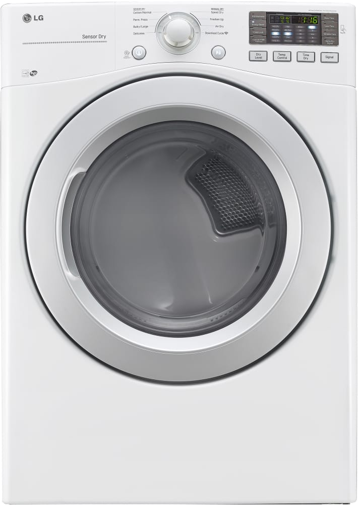 LG DLG3171W 27 Inch Gas Dryer with Wrinkle Care