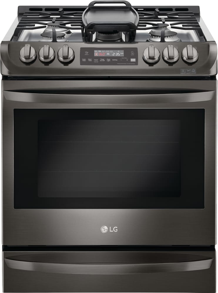 LG LSG4513BD 30 Inch Slide-in Gas Range with 5 Sealed Burners