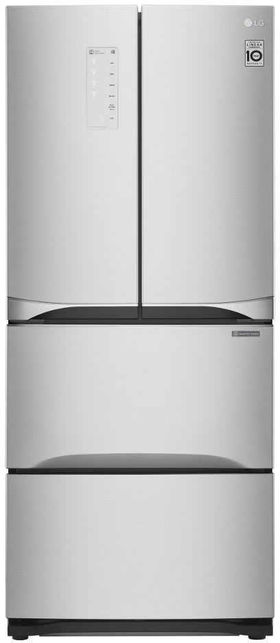 LG LMNS14420V 30 Inch 4-Door French Door Kimchi and Specialty Food Refrigerator with 14.3 cu. ft. Capacity
