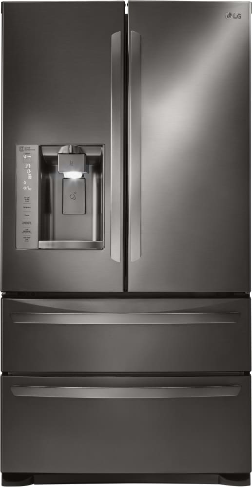 LG LMXS27626D 36 Inch 4-Door French Door Refrigerator with Glide N Serve