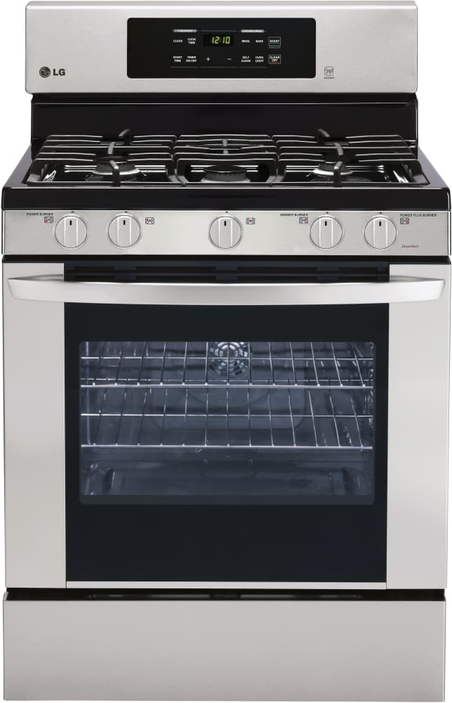 LG LRG3081ST 30 Inch Gas Range with EvenJet Convection