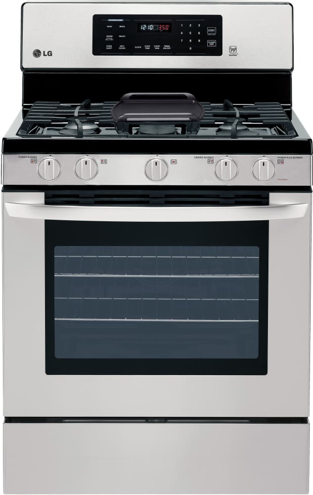 LG LRG3083ST 30 Inch Freestanding Gas Range with 5 Sealed Burners