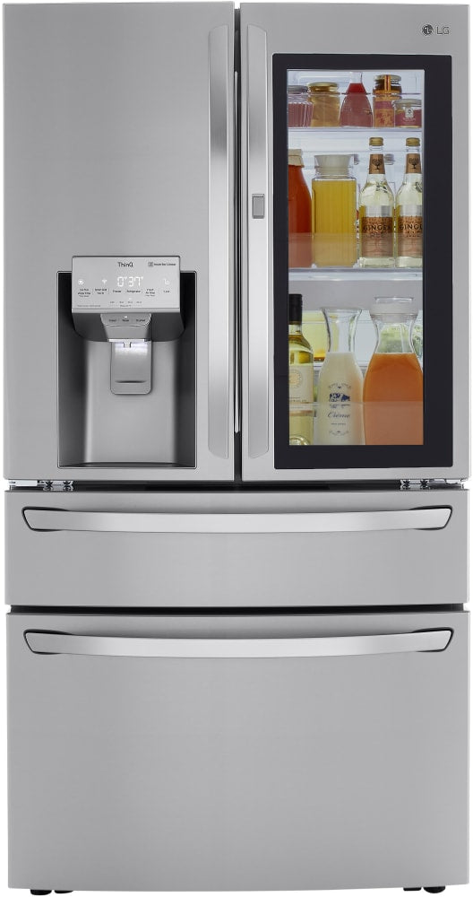 Réfrigérateur intelligent à portes françaises Craft Ice™ LG LRMVC2306S de 36 pouces à profondeur de comptoir, capacité de 22,5 pi³