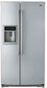 LG LSC27926TT 26.5 cu. ft. Side by Side Refrigerator with 3 Spill-Protector Glass Shelves