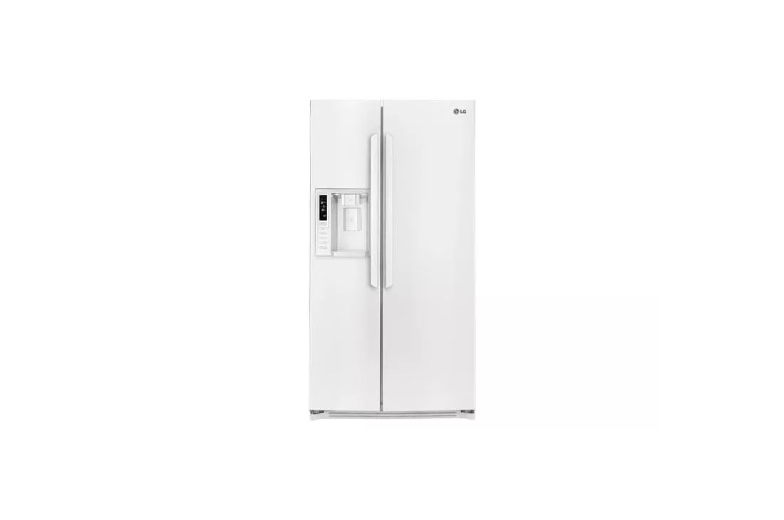 LG LSC27937SW 27 cu.ft. Side-by-Side Refrigerator with Space Plus Ice Maker