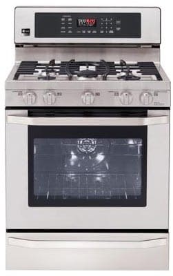 LG LSRG307ST Freestanding Gas Range with 5.4 cu. ft. Capacity