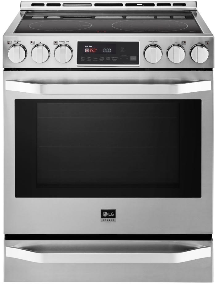 LG LSSE3027ST 30 Inch Slide-In Smart Electric Range with 6.3 cu. ft. Oven Capacity