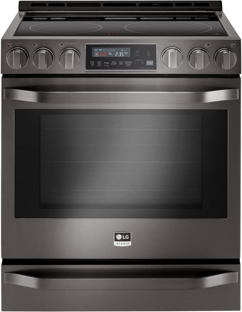 LG LSSE3029BD 30 Inch Slide-In Electric Range with Convection