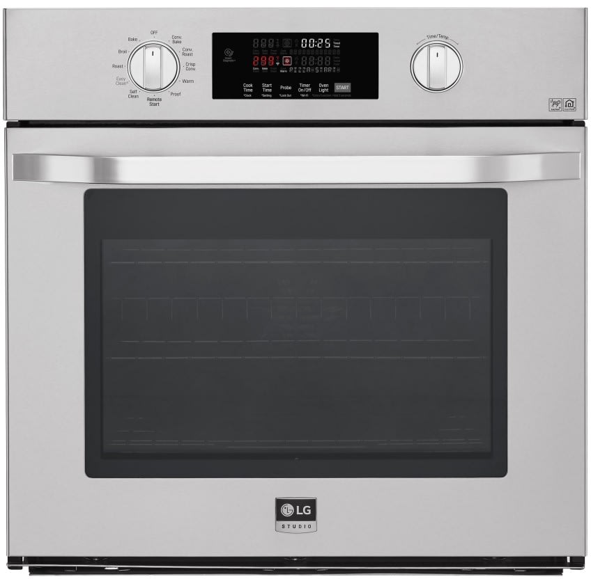 LG LSWS307ST 30 Inch Smart Single Electric Wall Oven with SmartThinQ
