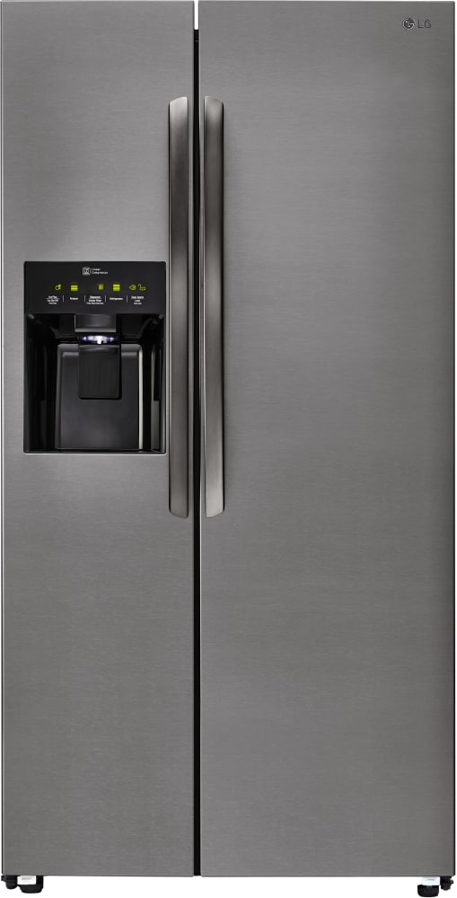 LG LSXS26336V 36 Inch Side-By-Side Refrigerator with Linear Compressor