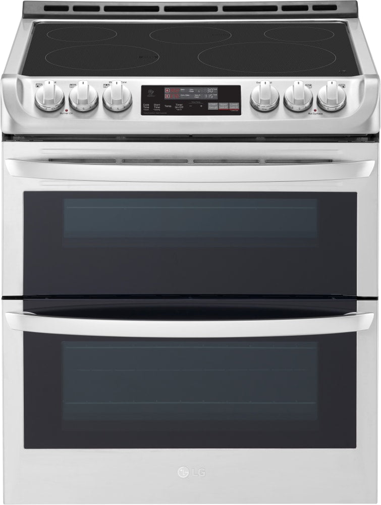 LG LTE4815ST 30 Inch Slide-In Electric Smart Range with 5 Element Burners