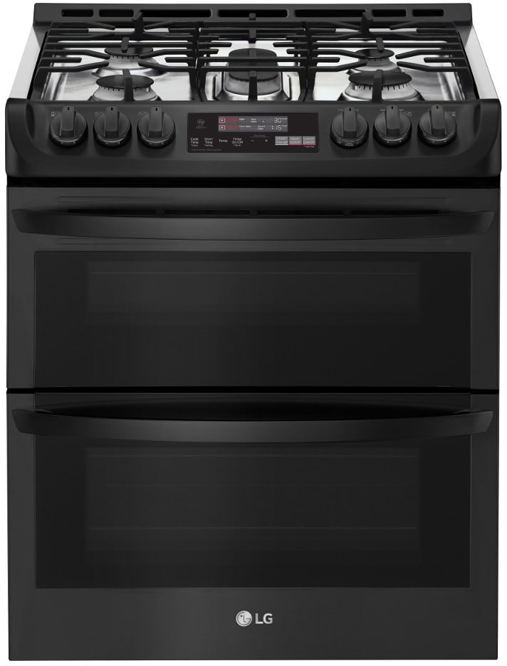 LG LTG4715BM 30 Inch Slide-In Gas Smart Range with 5 Sealed Burners