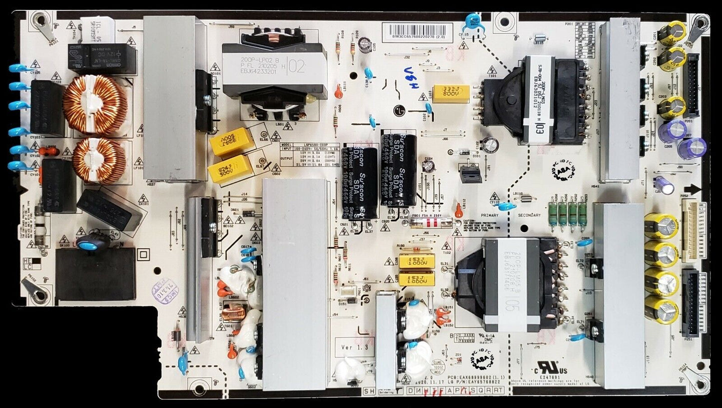 LG Television Power Supply - EAY65768822