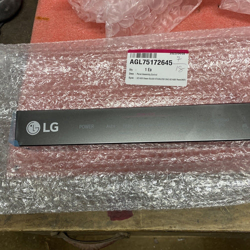 LG Dishwasher Control Panel - AGL75172645