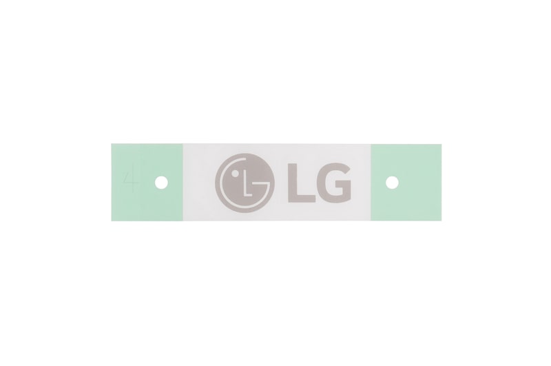 Plaque signalétique pour animal de compagnie sur le réfrigérateur LG MFT64808222