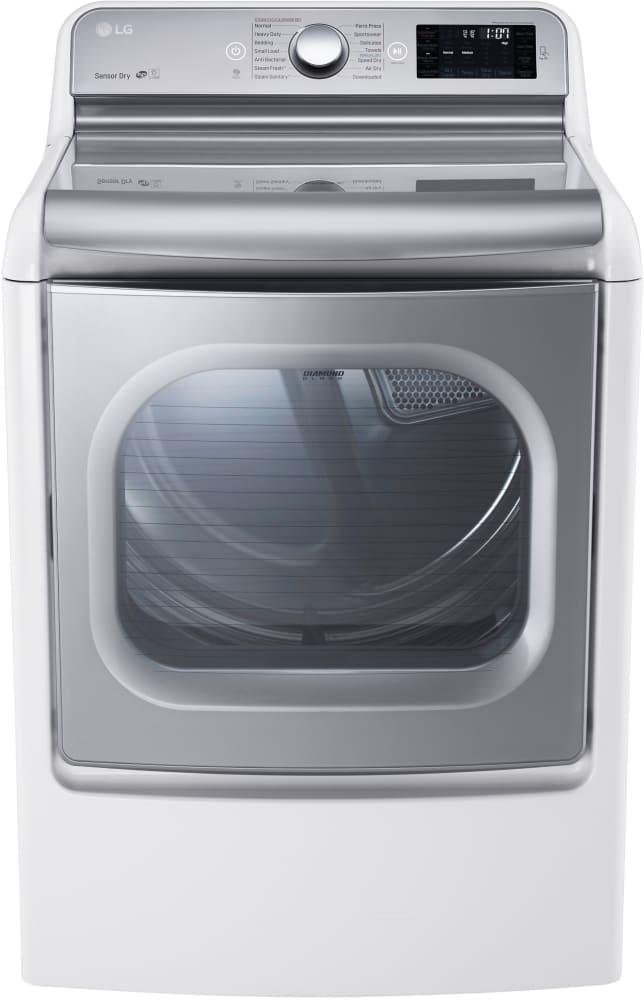 LG DLGX7701WE 29 Inch 9.0 cu. ft. Gas Dryer with 14 Drying Cycles
