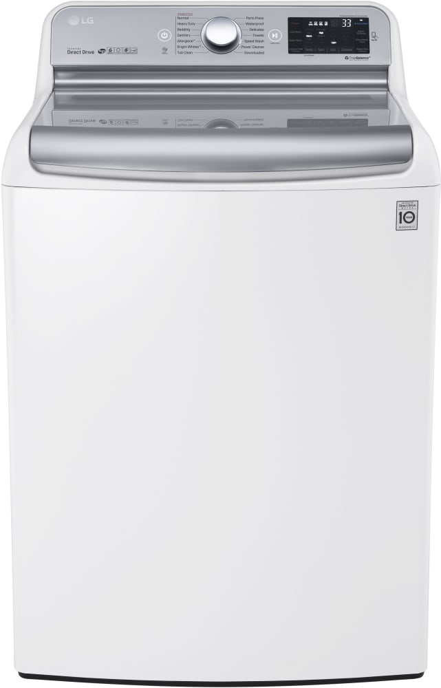 Laveuse à chargement par le haut LG WT7700HWA de 29 pouces et 5,7 pi³, avec 14 cycles de lavage