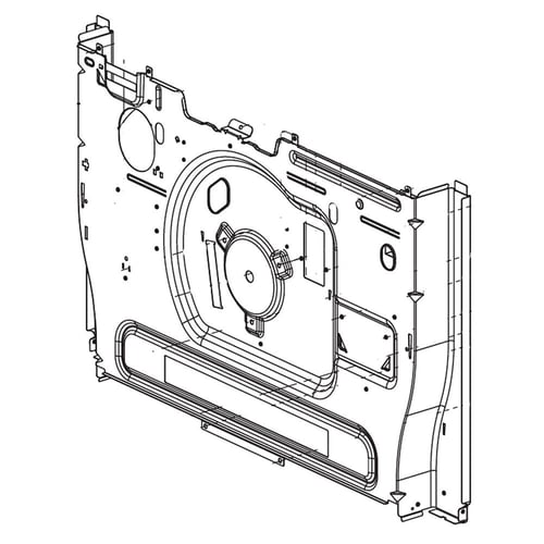 Panneau de commande de la cuisinière LG MGC63820201