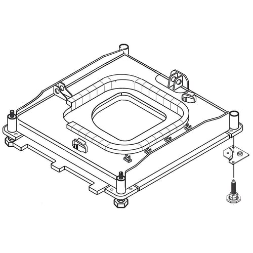 LG Washer Cabinet Base - 3041ER0001U