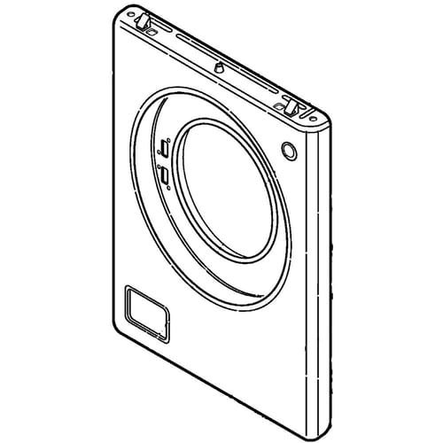 Couvercle de boîtier de lave-linge LG 3551ER0022A
