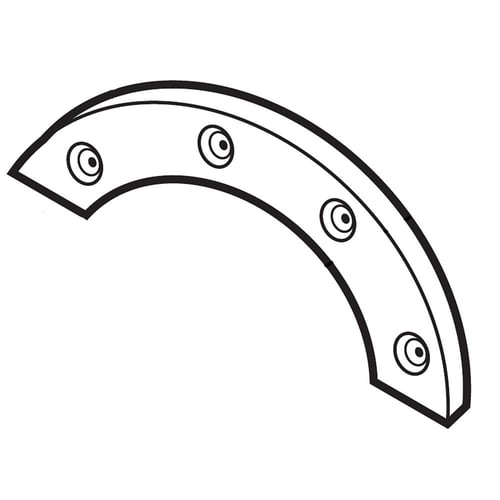 LG Washer Balance Weight - 4866ER0007B