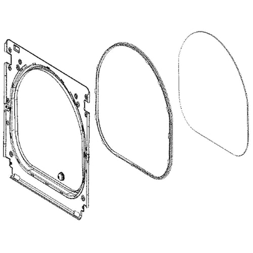 LG Dryer Frame - ADV74568801