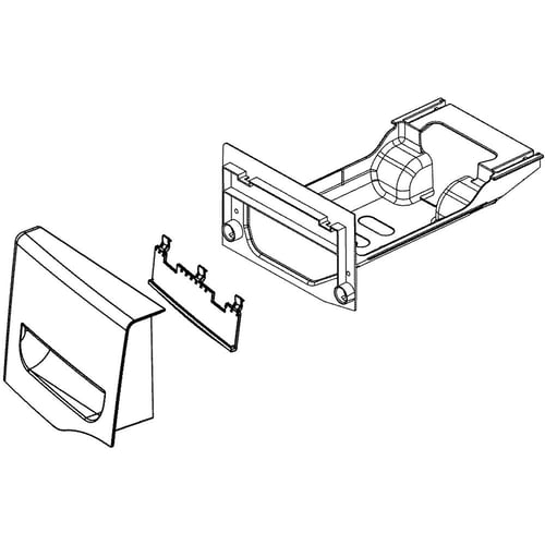 LG Dryer Drawer Panel - AGL34227846