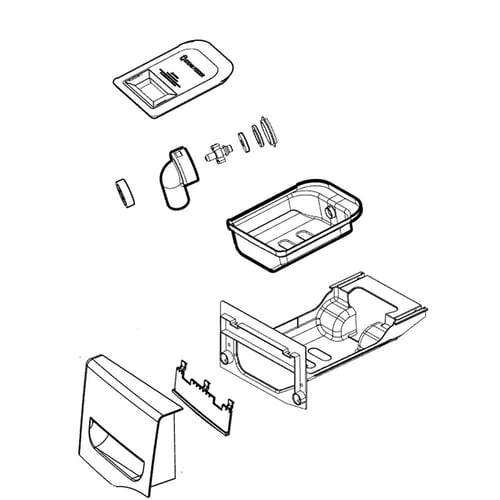 LG Dryer Drawer Panel - AGL34328045