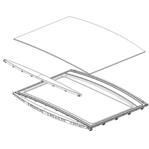 LG Dryer Top Plate - AGU74229002