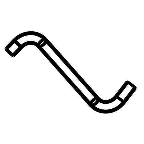 LG Dryer Pump Hose - MEJ62366502