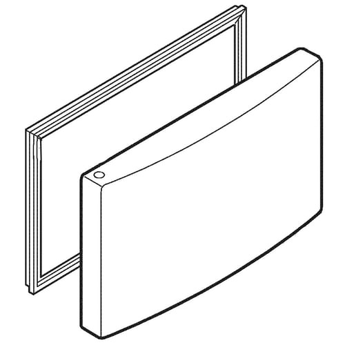 LG Refrigerator Freezer Door - 3581JJ8020W