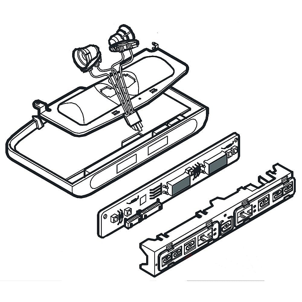 LG Refrigerator Display Case - ABQ33905318