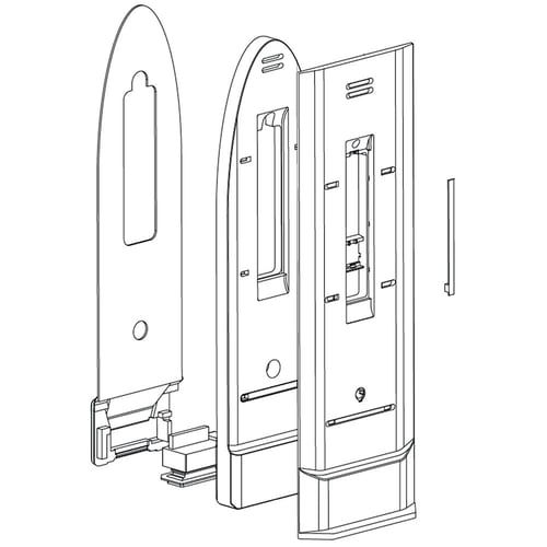 Boîtier de commande de réfrigérateur LG ABQ74149301
